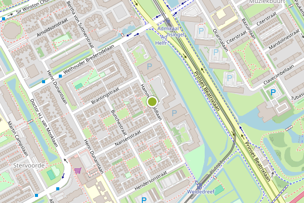 Ambulance-melding op Hammarskjoldlaan, Rijswijk op 16 juni, kaart-overzicht