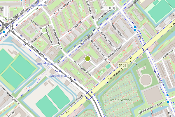 Ambulance-melding op Schipborgstraat, Den Haag op 16 juni, kaart-overzicht