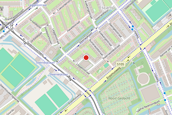 Brandweer-melding op Schipborgstraat, Den Haag op 16 juni, kaart-overzicht