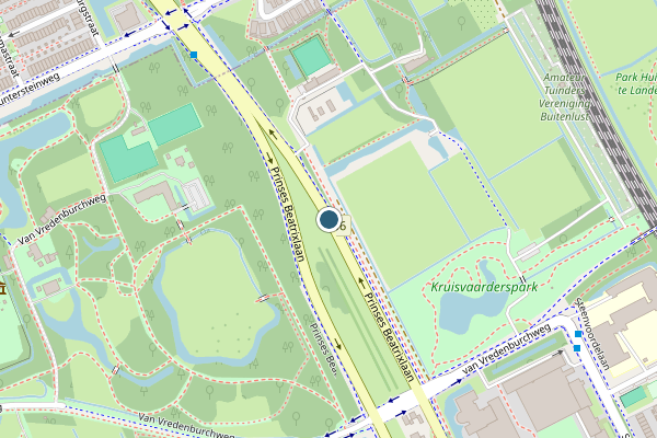 Politie-melding op Prinses Beatrixlaan, Rijswijk op 16 juni, kaart-overzicht