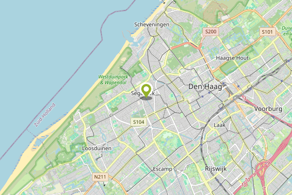 Ambulance-melding op Charlotte Jacobslaan, Den Haag op 4 mei, kaart-overzicht