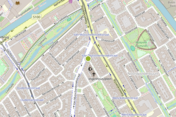 Ambulance-melding op Deimanstraat, Den Haag op 4 mei, kaart-overzicht