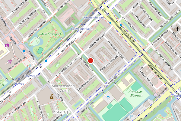 Brandweer-melding op Enschedelaan, Den Haag op 19 juni, kaart-overzicht