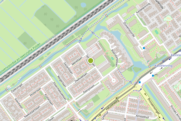 Ambulance-melding op Spechtlaan, Leidschendam op 19 juni, kaart-overzicht