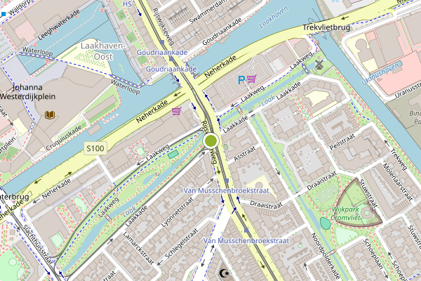Ambulance-melding op Rijswijkseweg, Den Haag op 20 juni, kaart-overzicht