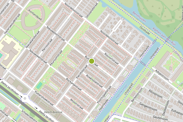 Ambulance-melding op Ruivenstraat, Zoetermeer op 20 juni, kaart-overzicht