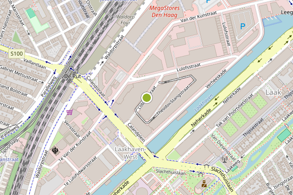 Ambulance-melding op Lobattostraat, Den Haag op 21 juni, kaart-overzicht