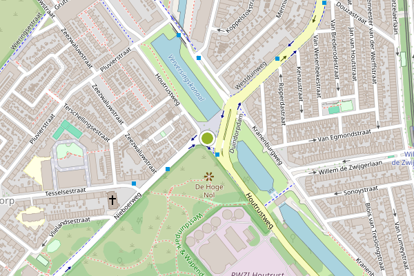 Ambulance-melding op Nieboerweg, Den Haag op 21 juni, kaart-overzicht