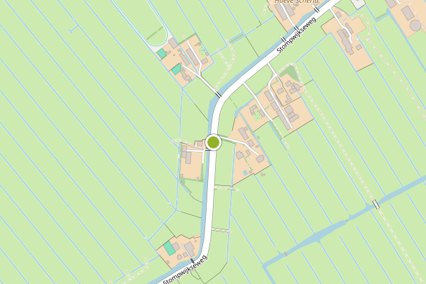 Ambulance-melding op Stompwijkseweg, Leidschendam op 21 juni, kaart-overzicht