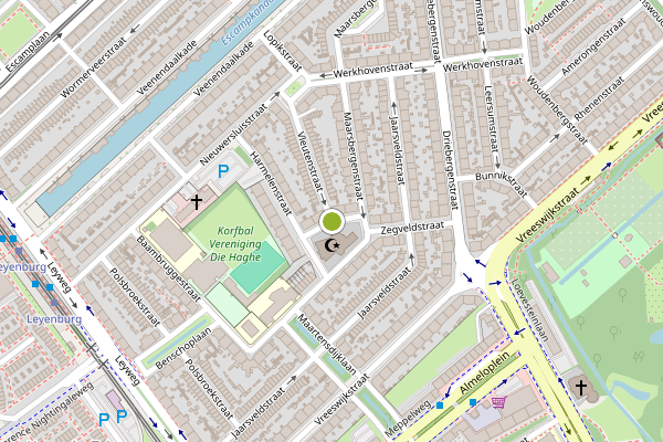 Ambulance-melding op Abcoudestraat, Den Haag op 21 juni, kaart-overzicht