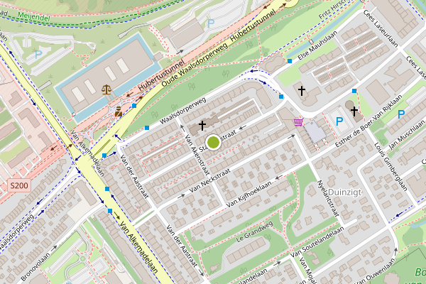 Ambulance-melding op Stalpertstraat, Den Haag op 21 juni, kaart-overzicht