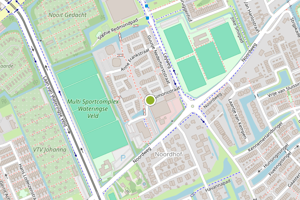 Ambulance-melding op Ida Simonsstraat, Den Haag op 21 juni, kaart-overzicht