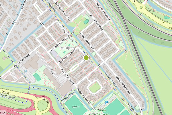 Ambulance-melding op Reijerskopstraat, Den Haag op 21 juni, kaart-overzicht