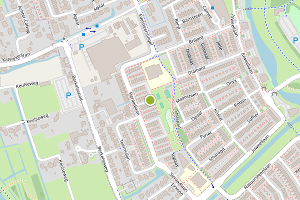Ambulance-melding op Tremoliet, Zoetermeer op 22 juni, kaart-overzicht