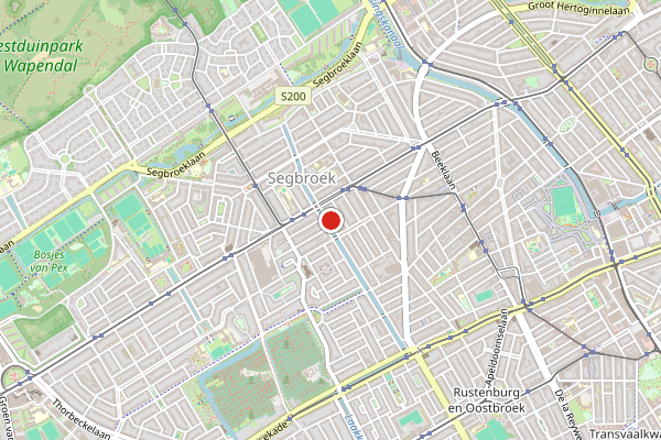 Brandweer-melding op Den Haag op 22 juni, kaart-overzicht