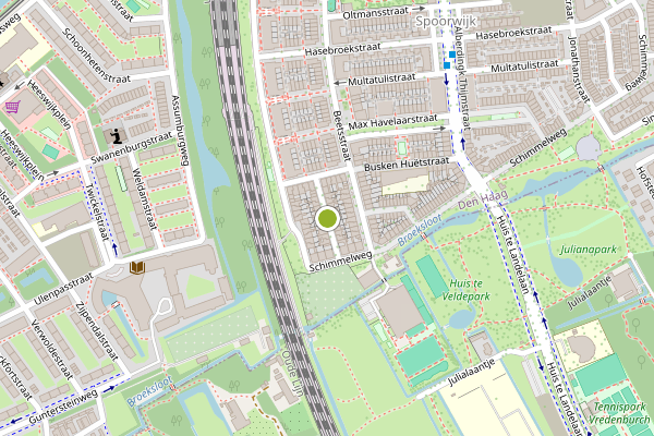 Ambulance-melding op Camera Obscurastraat, Den Haag op 22 juni, kaart-overzicht