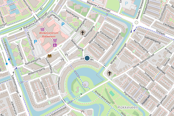 Politie-melding op Juweellaan, Zoetermeer op 5 mei, kaart-overzicht