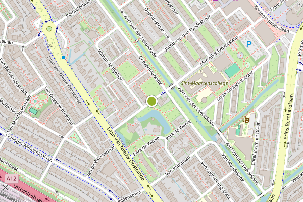 Ambulance-melding op Prins van Lignestraat, Voorburg op 22 juni, kaart-overzicht