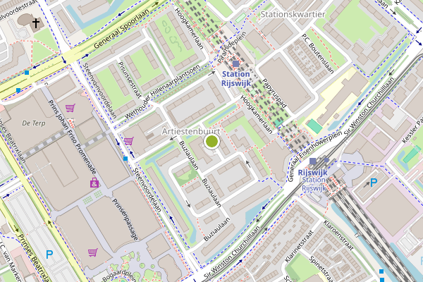 Kaart Rijswijk