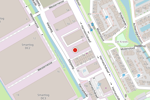 Brandweer-melding op Engineering, Den Hoorn ZH op 23 juni, kaart-overzicht