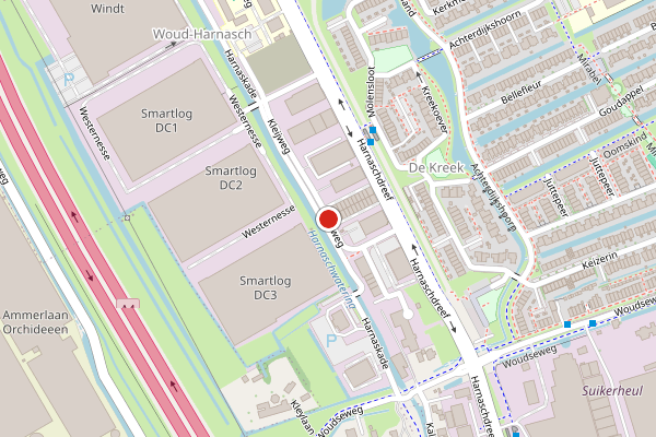 Brandweer-melding op Kleijweg, Den Hoorn ZH op 23 juni, kaart-overzicht