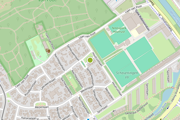 Ambulance-melding op Leeuwerikplein, Den Haag op 23 juni, kaart-overzicht
