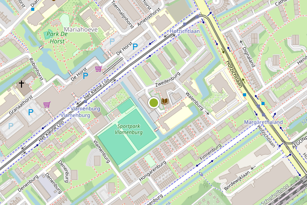 Ambulance-melding op Zwedenburg, Den Haag op 24 juni, kaart-overzicht