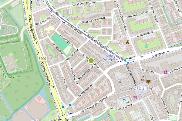 Ambulance-melding op Ouverturestraat, Den Haag op 24 juni, kaart-overzicht
