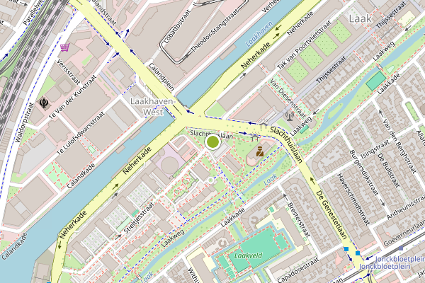 Ambulance-melding op Stieltjesstraat, Den Haag op 24 juni, kaart-overzicht