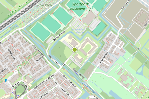 Ambulance-melding op Bouwlustweg, Leidschendam op 24 juni, kaart-overzicht