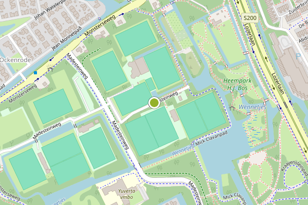 Ambulance-melding op Madesteinweg, Den Haag op 24 juni, kaart-overzicht