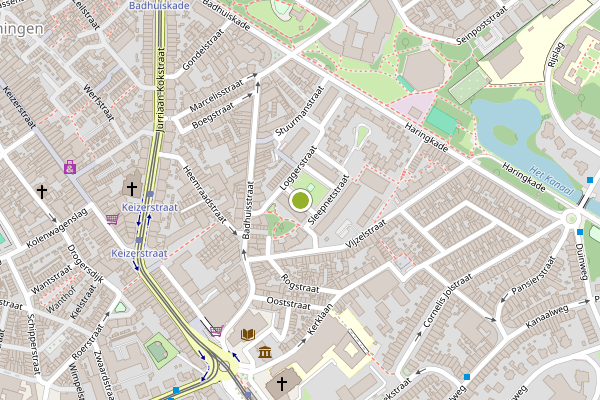 Ambulance-melding op Sleepnetstraat, Den Haag op 24 juni, kaart-overzicht