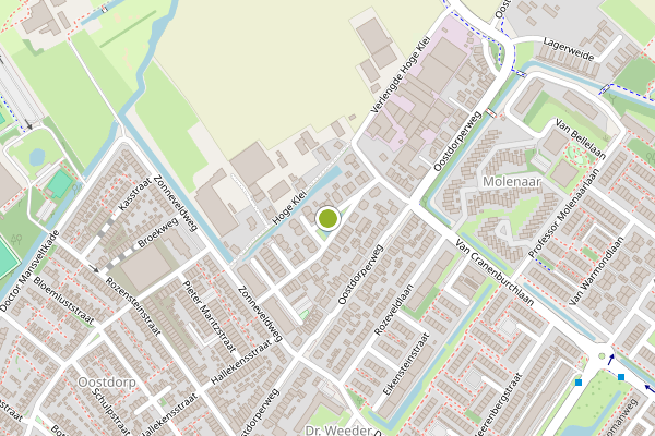 Ambulance-melding op Vorenbroekstraat, Wassenaar op 26 juni, kaart-overzicht