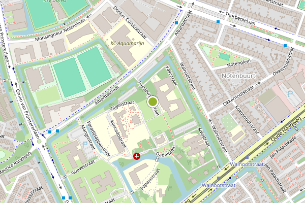 Ambulance-melding op Passievruchtstraat, Den Haag op 26 juni, kaart-overzicht