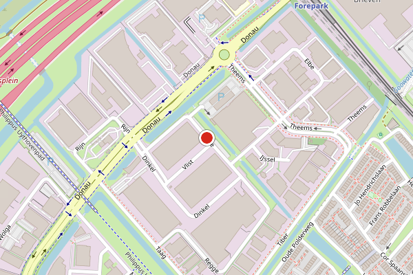 Brandweer-melding op Linge, Den Haag op 26 juni, kaart-overzicht