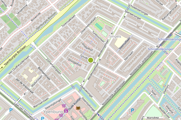 Ambulance-melding op Goudvinklaan, Den Haag op 26 juni, kaart-overzicht