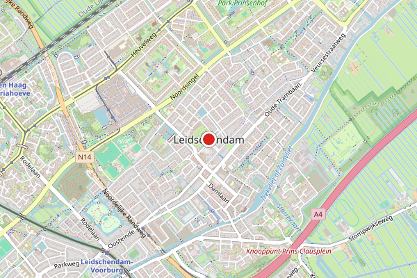 Brandweer-melding op Leidschendam op 26 juni, kaart-overzicht