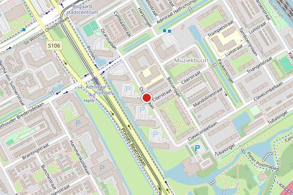Brandweer-melding op Ocarinalaan, Rijswijk op 26 juni, kaart-overzicht