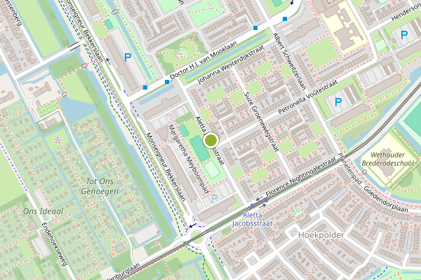 Ambulance-melding op Aletta Jacobsstraat, Rijswijk op 26 juni, kaart-overzicht