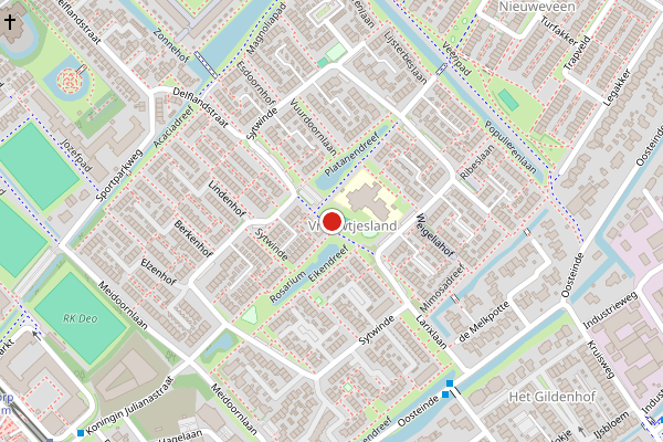 Brandweer-melding op Sytwinde, Nootdorp op 26 juni, kaart-overzicht
