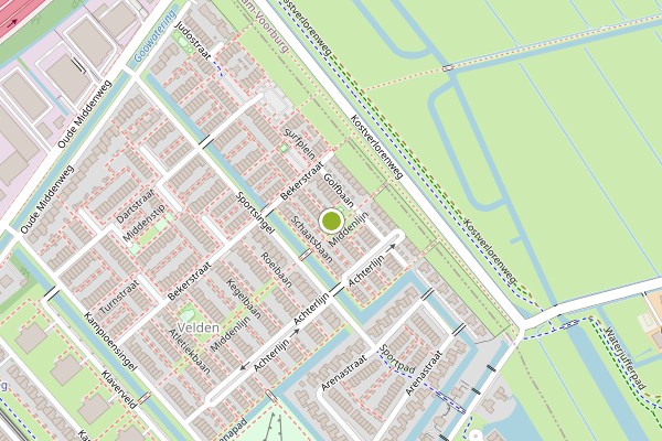Kaart Den Haag