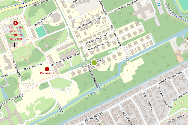 Ambulance-melding op Harry Denisstraat, Den Haag op 26 juni, kaart-overzicht