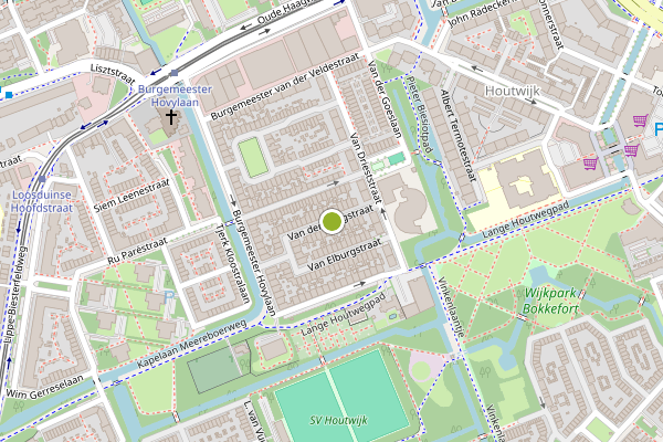 Ambulance-melding op Van der Gaagstraat, Den Haag op 27 juni, kaart-overzicht