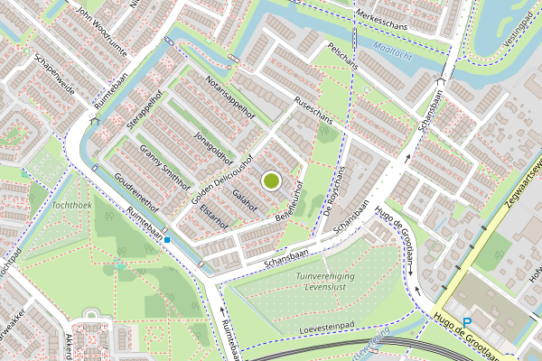 Ambulance-melding op Gieser Wildemanhof, Zoetermeer op 27 juni, kaart-overzicht