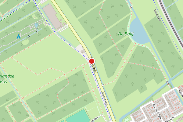 Brandweer-melding op Noordweg, Pijnacker op 27 juni, kaart-overzicht