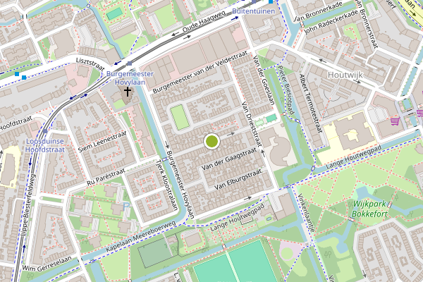 Ambulance-melding op Burgemeester Waldeckstraat, Den Haag op 27 juni, kaart-overzicht