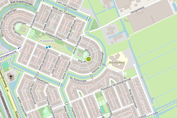 Ambulance-melding op Etty Hillesumsingel, Pijnacker op 27 juni, kaart-overzicht