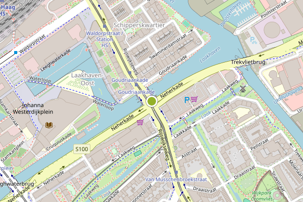 Ambulance-melding op Rijswijkseweg, Den Haag op 27 juni, kaart-overzicht