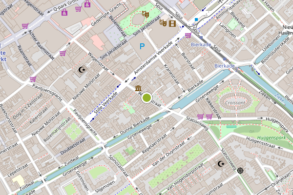 Ambulance-melding op Wagenstraat, Den Haag op 27 juni, kaart-overzicht