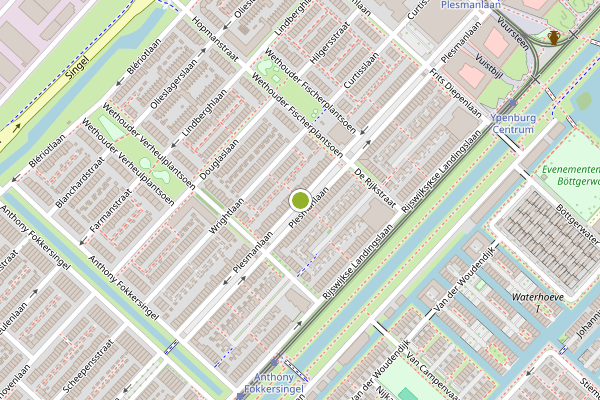 Ambulance-melding op Plesmanlaan, Den Haag op 27 juni, kaart-overzicht
